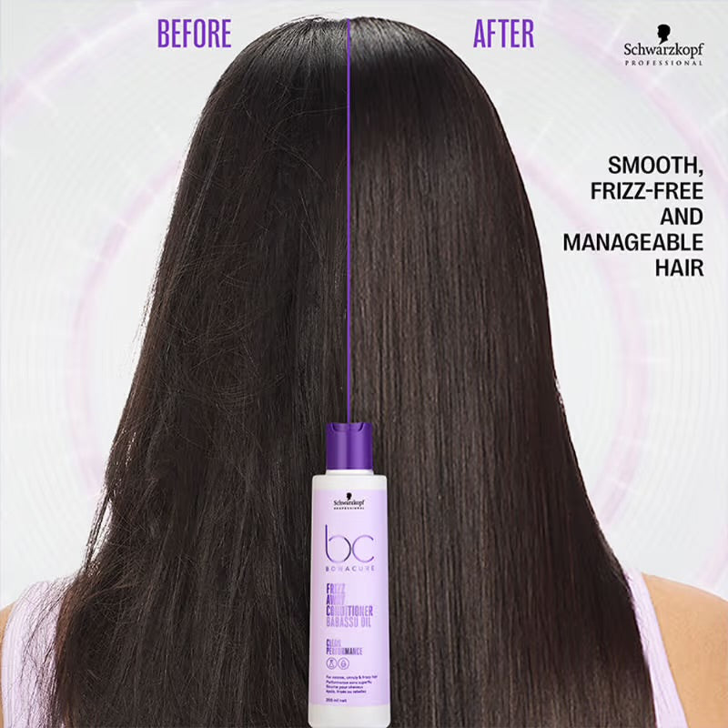 Schwarzkopf Professional Bonacure Frizz Away Conditioner with Babassu Oil  200ML