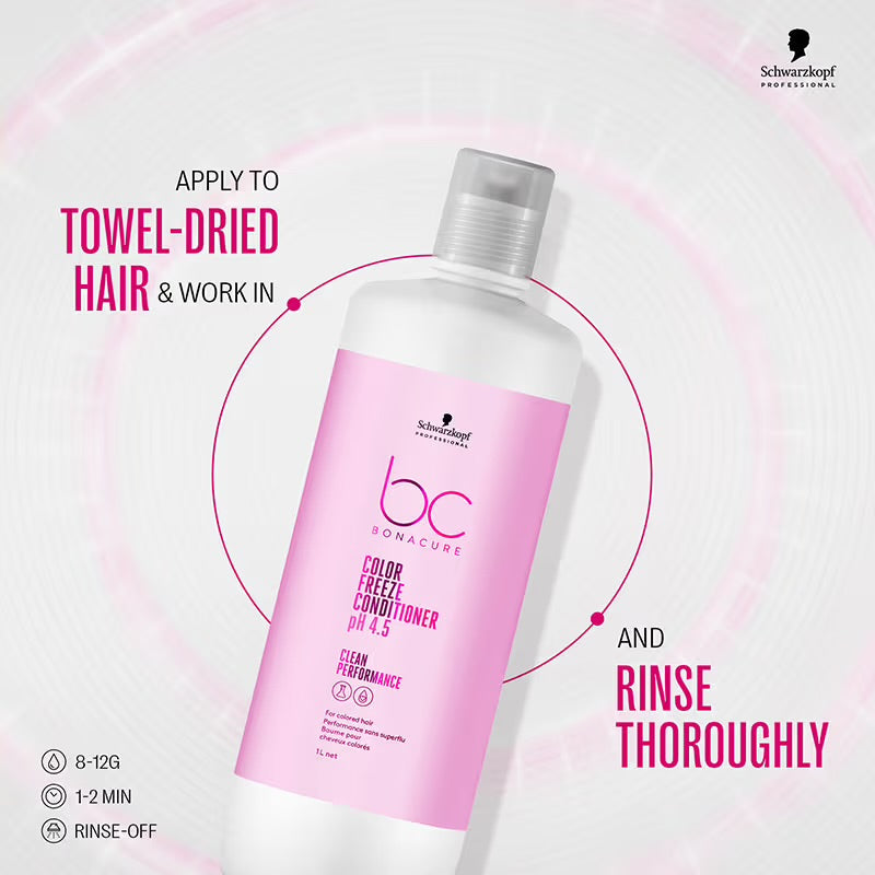 Schwarzkopf Professional BC Bonacure PH 4.5 Color Freeze Conditioner 1L