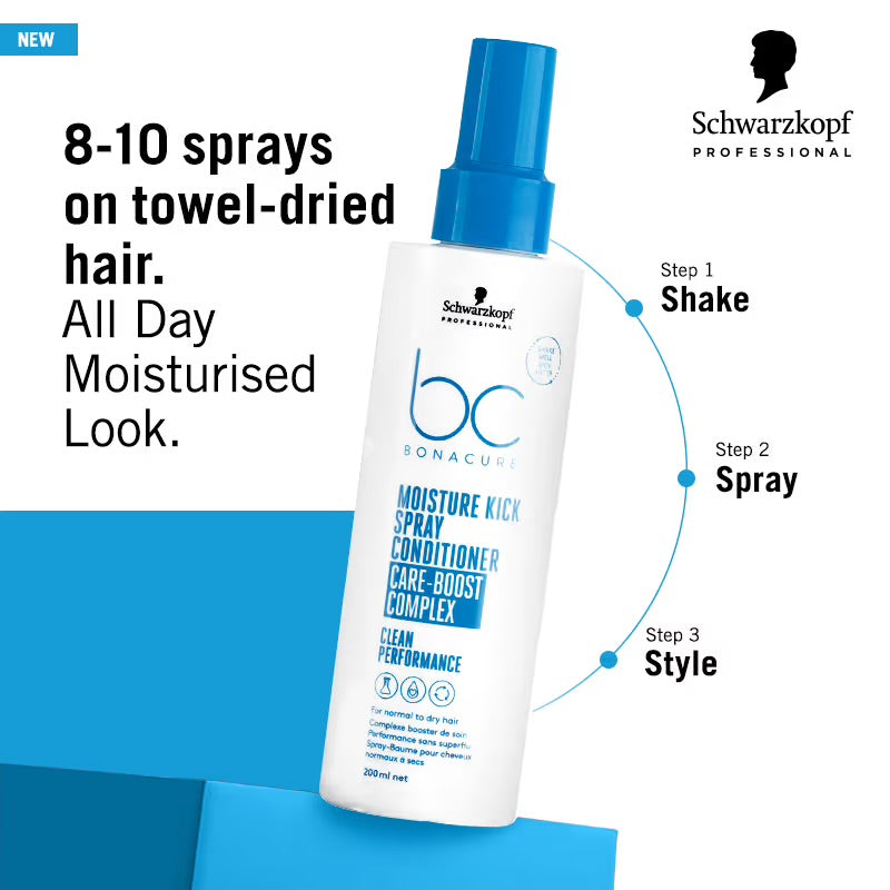 Schwarzkopf Professional Moisture Kick Spray Conditioner 200ml
