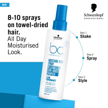 Schwarzkopf Professional Moisture Kick Spray Conditioner 200ml
