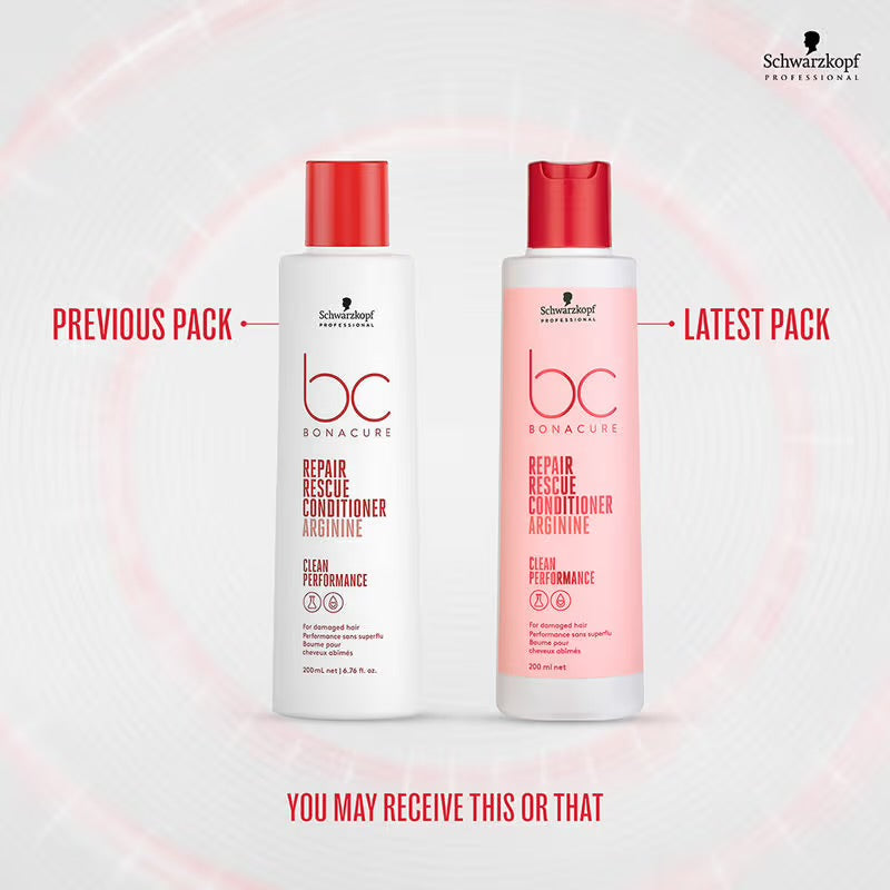 Schwarzkopf Professional Bonacure Repair Rescue Conditioner With Arginine 200ml