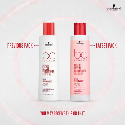 Schwarzkopf Professional Bonacure Repair Rescue Conditioner With Arginine 200ml