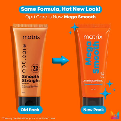 Matrix Opti.Care Professional Conditioner for Frizzy Hair with Shea Butter Upto 4 Days Frizz Control (98gm)