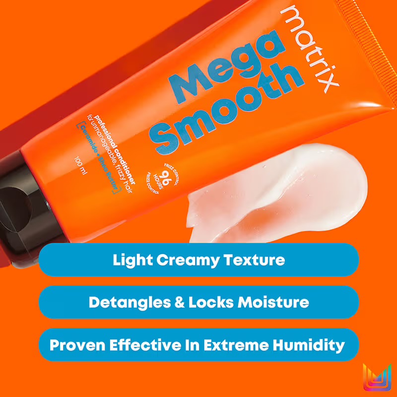 Matrix Opti.Care Professional Conditioner for Frizzy Hair with Shea Butter Upto 4 Days Frizz Control (98gm)