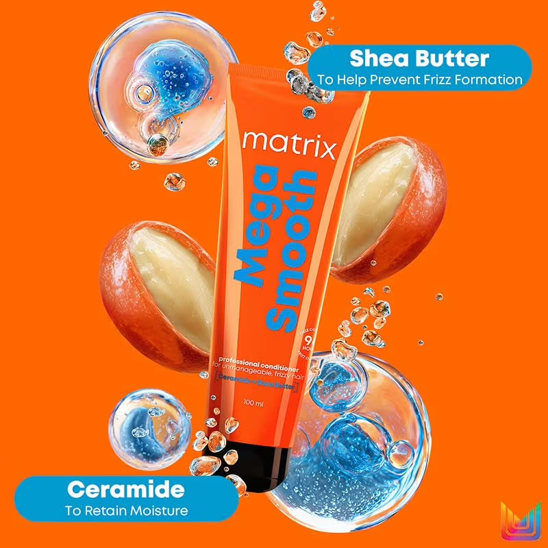 Matrix Opti.Care Professional Conditioner for Frizzy Hair with Shea Butter Upto 4 Days Frizz Control (98gm)