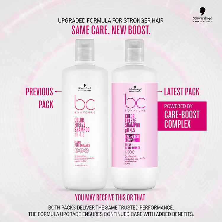 Schwarzkopf Professional Bonacure Color Freeze shampoo pH 4.5 1000ML