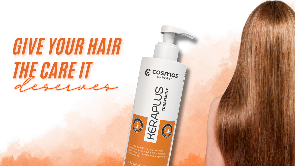 Cosmos Experts Keraplus Treatment – Advanced Hair Repair & Smoothening Formula (Available in 100ml, 500ml, & 1000ml)