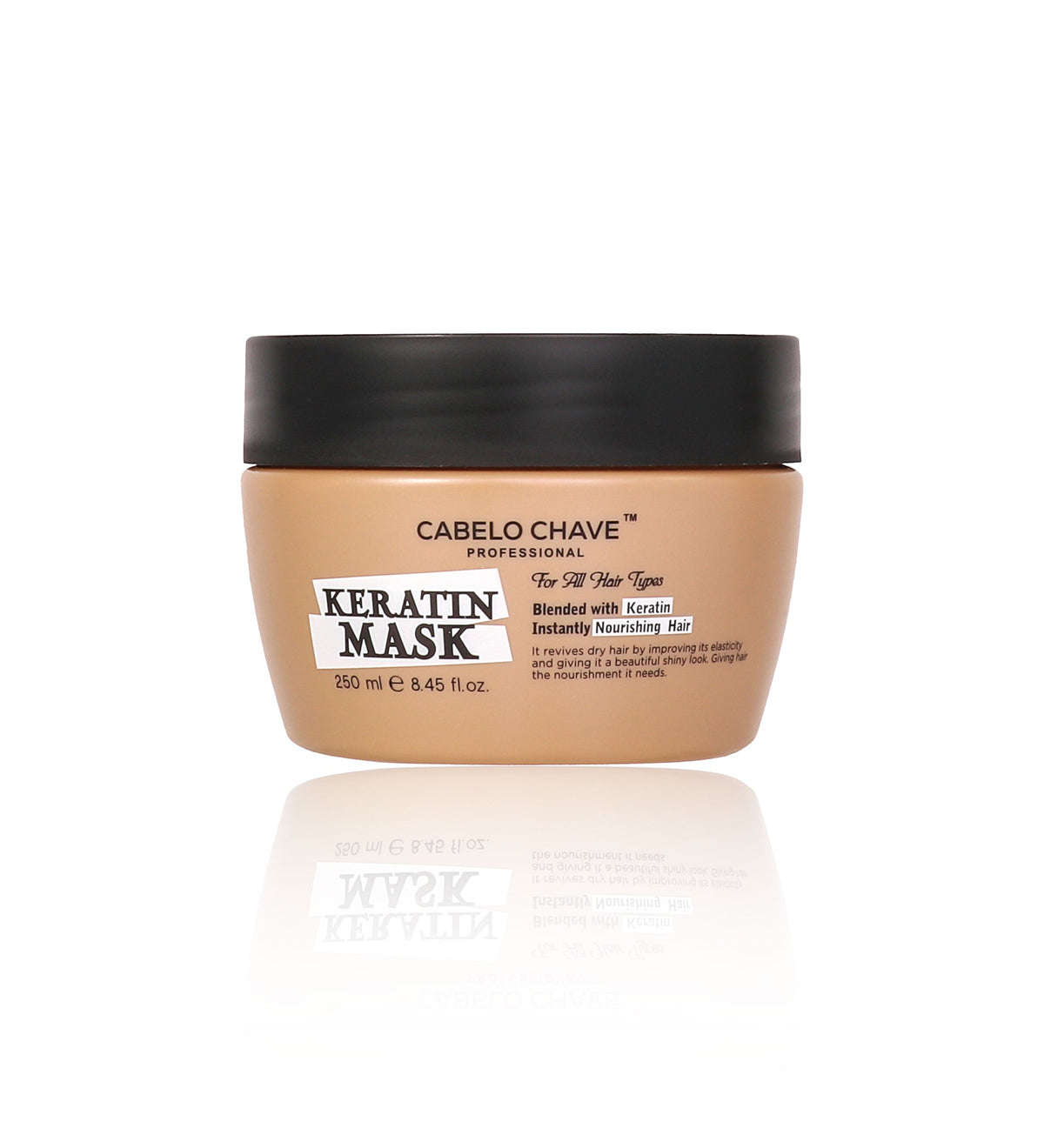 CABELO CHAVE Keratin Hair Mask for Men & Women - 250ml