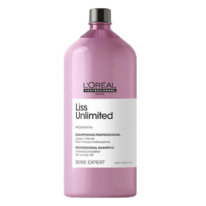 L'Oréal Professionnel Liss Unlimited Shampoo for Frizzy & Unruly Hair | With Pro-Keratin  (1500 ml)