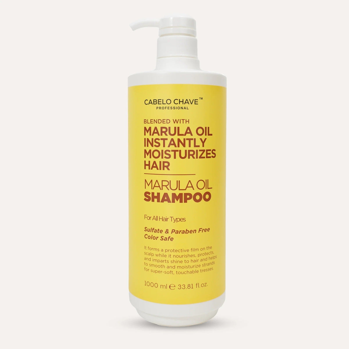 Cabelo Chave Marula Oil Shampoo (1000ml) | Hydrating & Nourishing