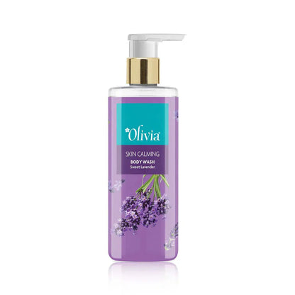 Olivia Skin Calming Body Wash with Sweet Lavender