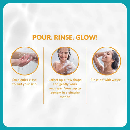 Olivia Tone Brightening Body Wash with Pure Curcumin Extracts