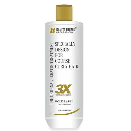 Beauty Garage 3X Gold Label Limited Edition Keratin Treatment – 500ml