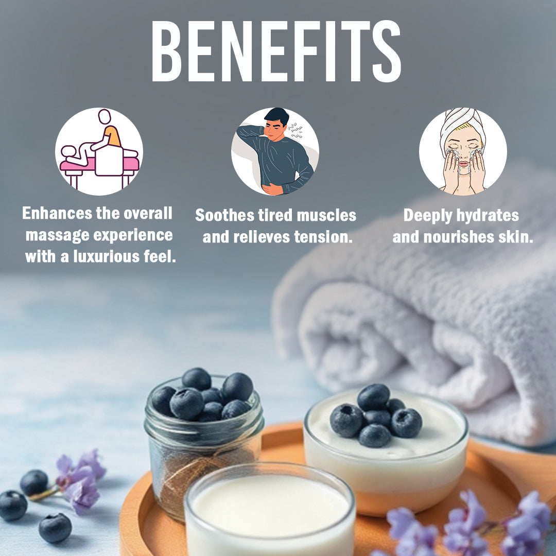 Rubaaz Blueberry Yogurt Body Cream 1Kg