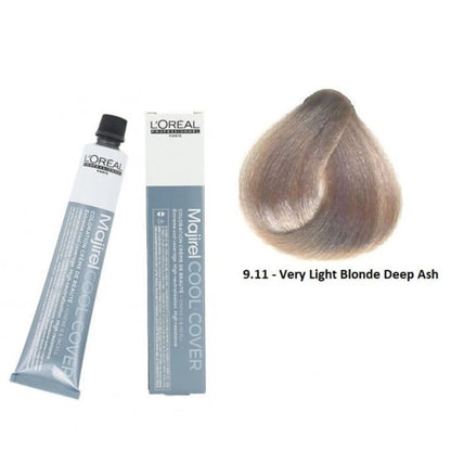 L'oreal Professionnel Paris Majirel Cool Cover - 9.11 (Very Light Blond Deep Ash)
