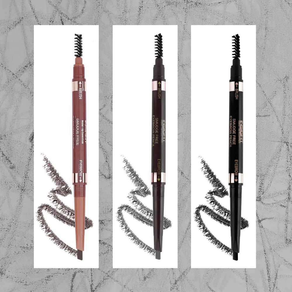 Insight Cosmetics Smudge-Free Eyebrow Pencil – Dark Gray (0.5g)