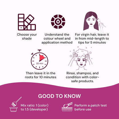 Raaga Professional Pro 10 Express Colour – Light Brown Gold Reflect 5.3 | 10-Minute Permanent Hair Colour with High Diffusion Technology & 5 Essential Oils – 90 g