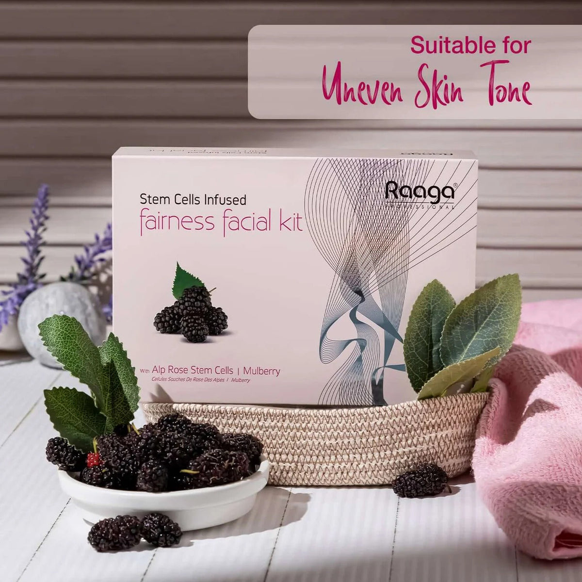 Brightening Power of Mulberry & Alp Rose Stem Cells