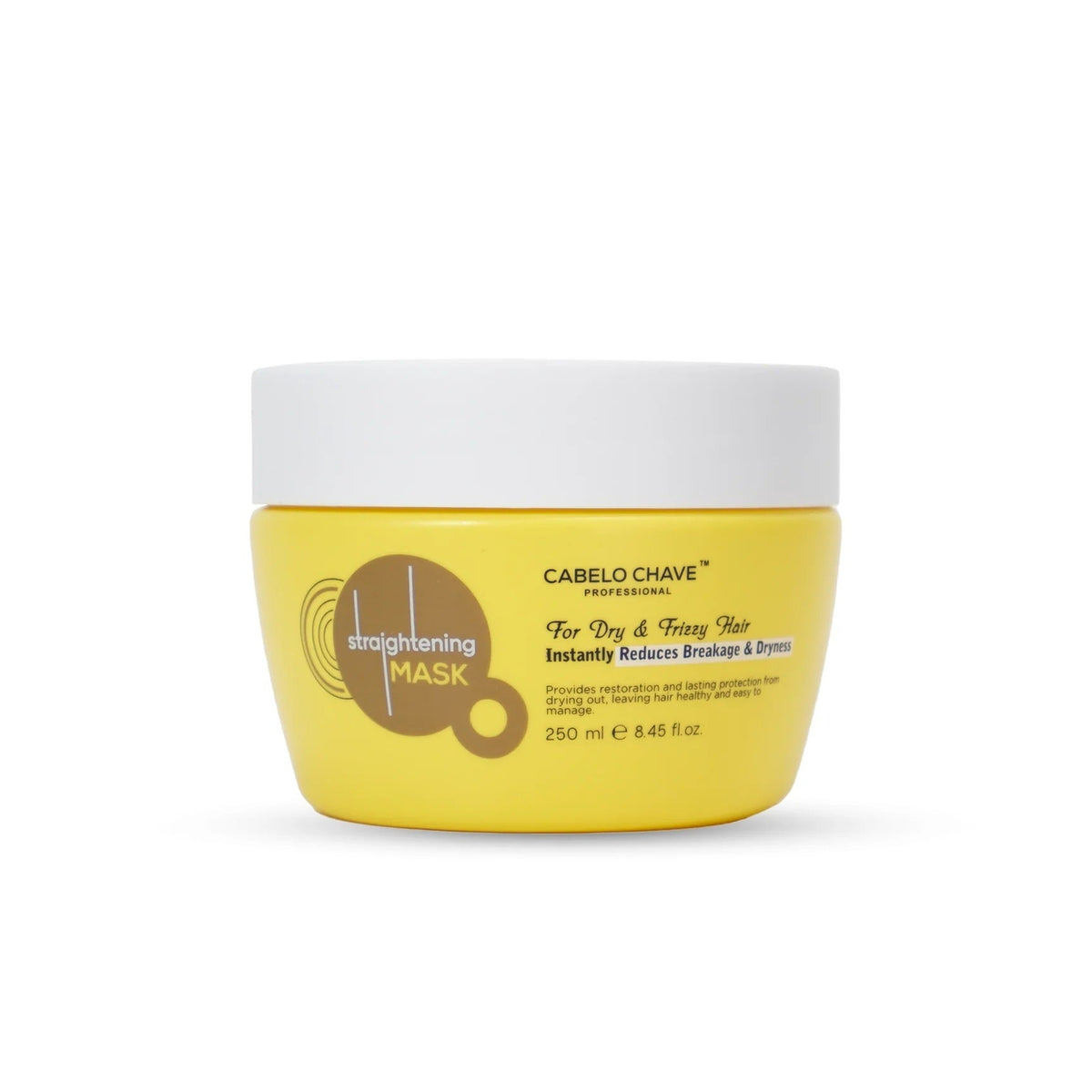 Cabelo Chave Straightening Mask – Smooth & Sleek Hair Solution
