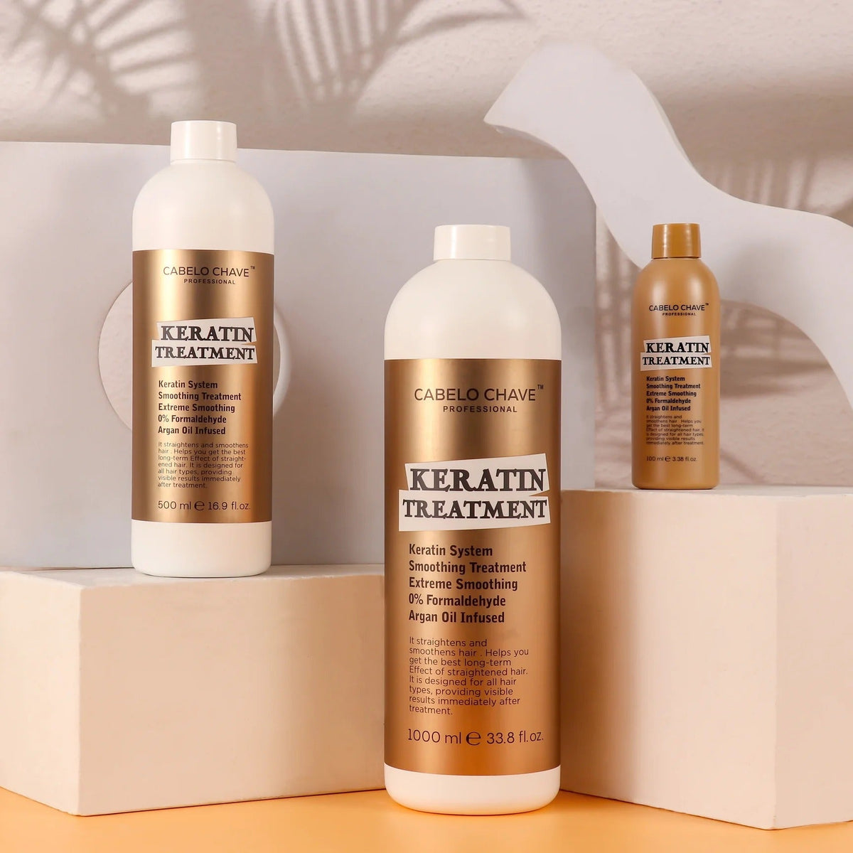 CABELO CHAVE Professional Keratin Treatment for Men & Women - 100ml