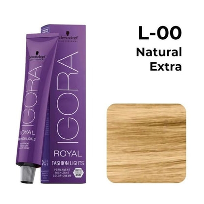 Schwarzkopf Professional Igora Royal Fashion Permanent Color Creme (L-00 Natural Extra)