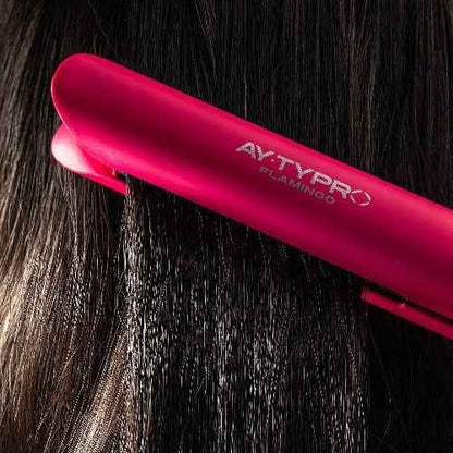 AY.TY PRO HAIR STRAIGHTENER FLAMINGO CERAMIC PLATE