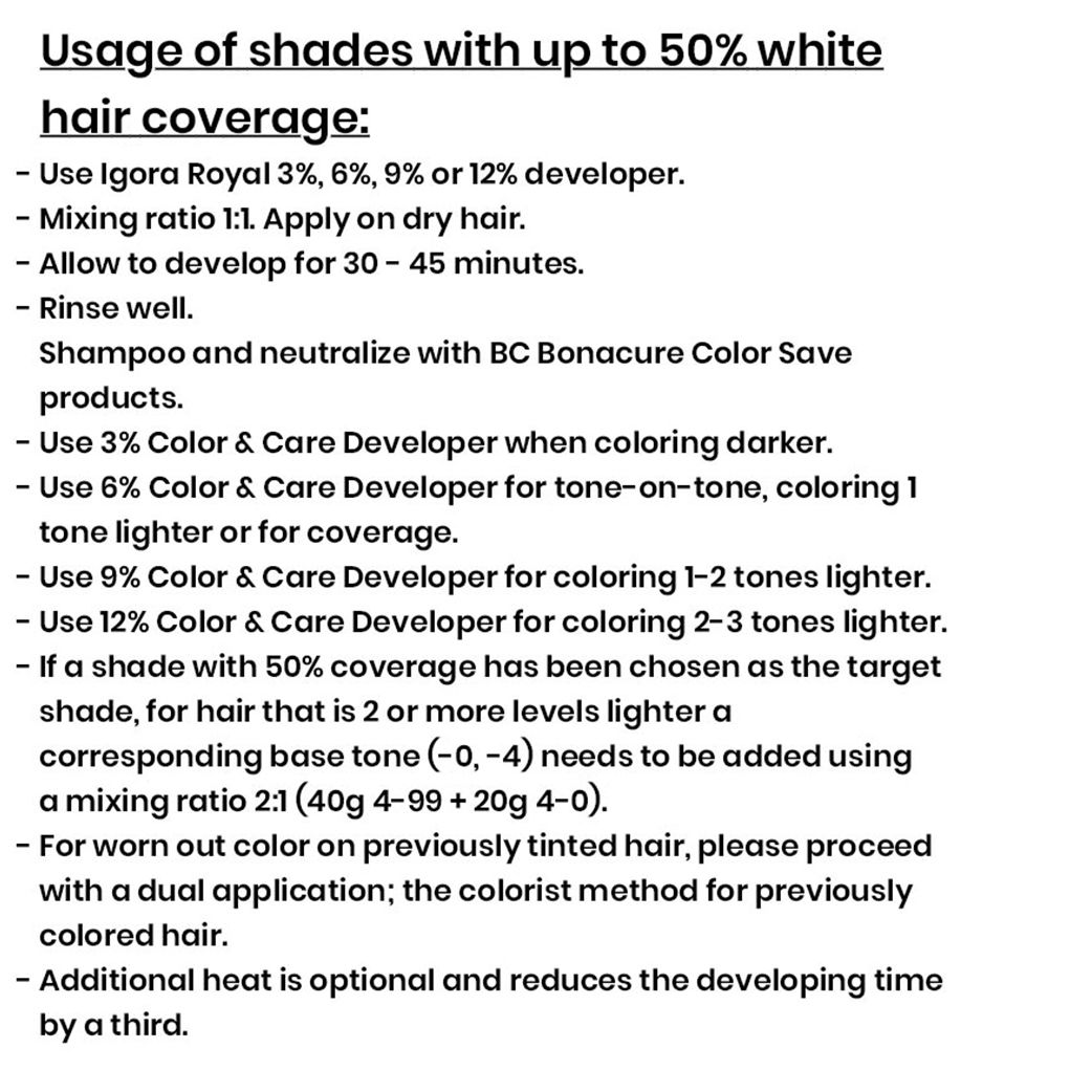 Schwarzkopf Professional IGORA Royal Fashion Lights Permanent Highlight Color Creme (L-77 Copper Extra)