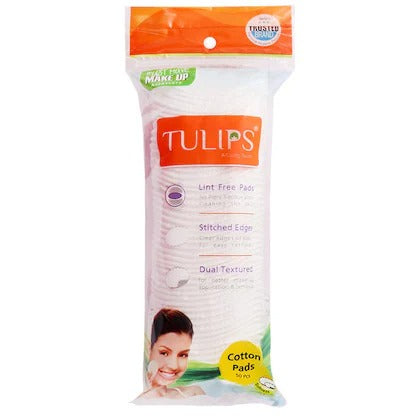 Tulips Cotton Pads (50 Pcs) – Soft & Versatile