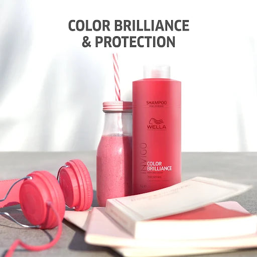Wella Professionals Invigo Color Brilliance With Lime Caviar Vibrant Color Shampoo 1L