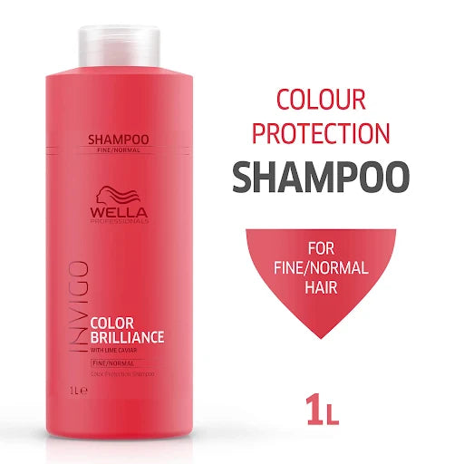 Wella Professionals Invigo Color Brilliance With Lime Caviar Vibrant Color Shampoo 1L