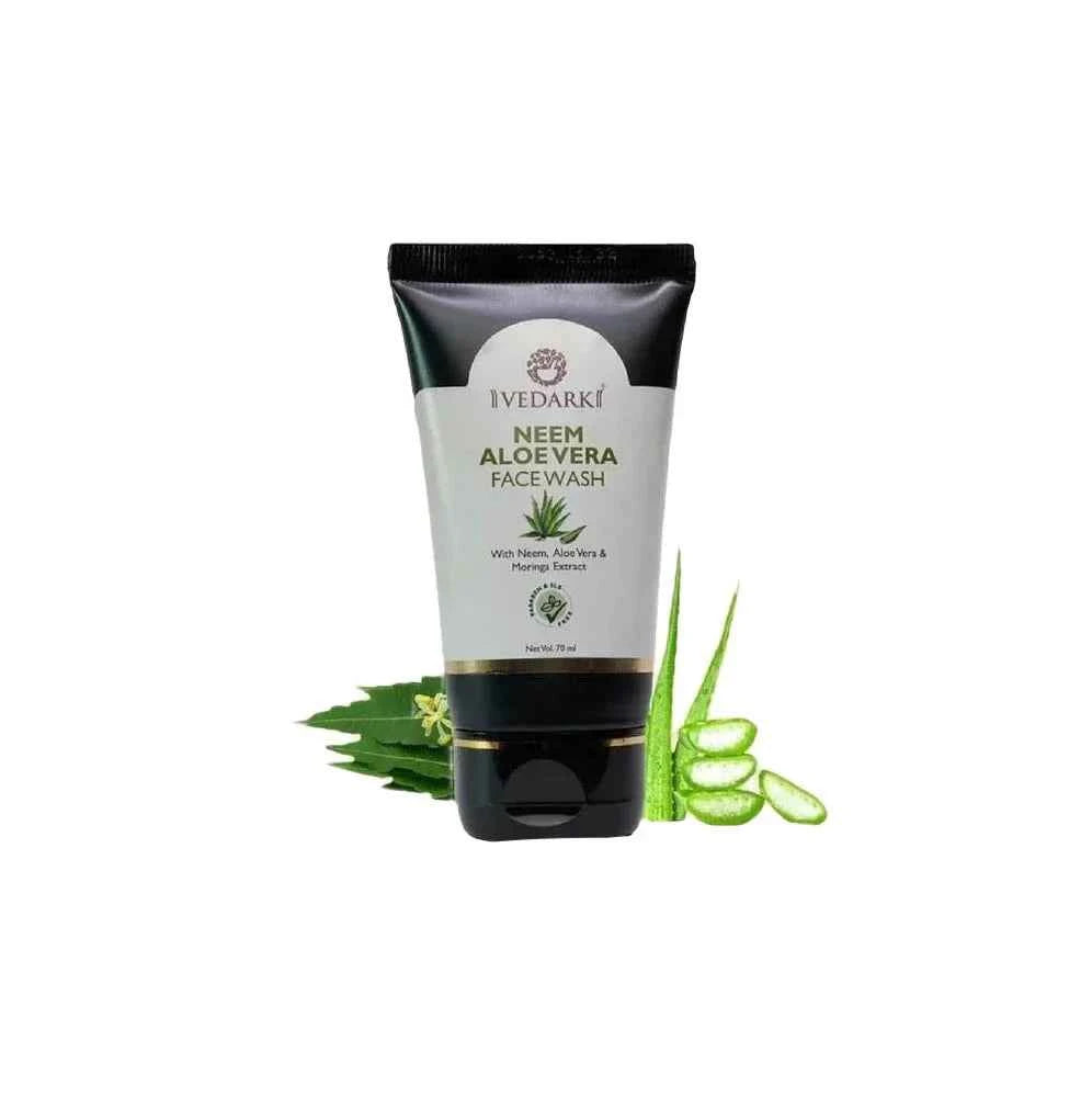 Vedark Neem, Aloe Vera & Moringa Extract Face Wash 70ml